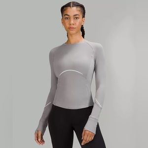 Lululemon Rulu Reflective Running Long Sleeve Shirt